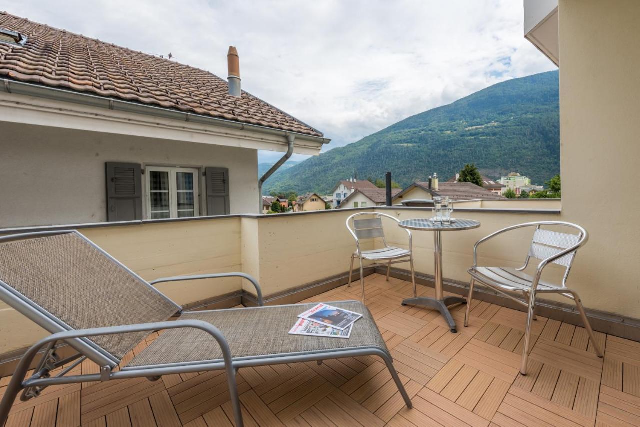 Hotel Du Pont Gampel-Bratsch Екстер'єр фото
